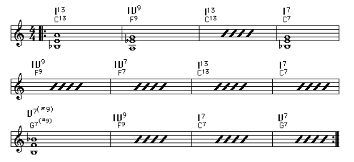 Blues Variation Five